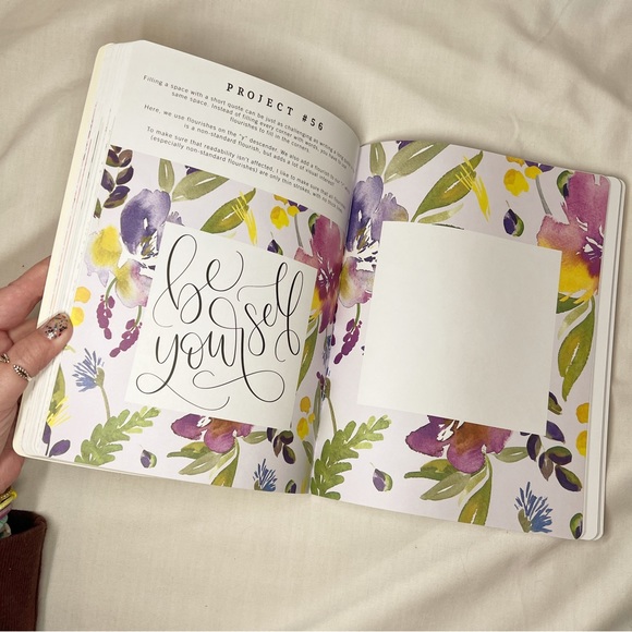 Calligraphy Made Easy: Project Book by Ashley Gardner Paperback Workbook NWOT - Picture 3 of 6